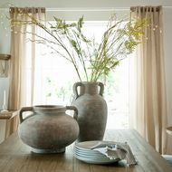 Brown Amphora Pot
