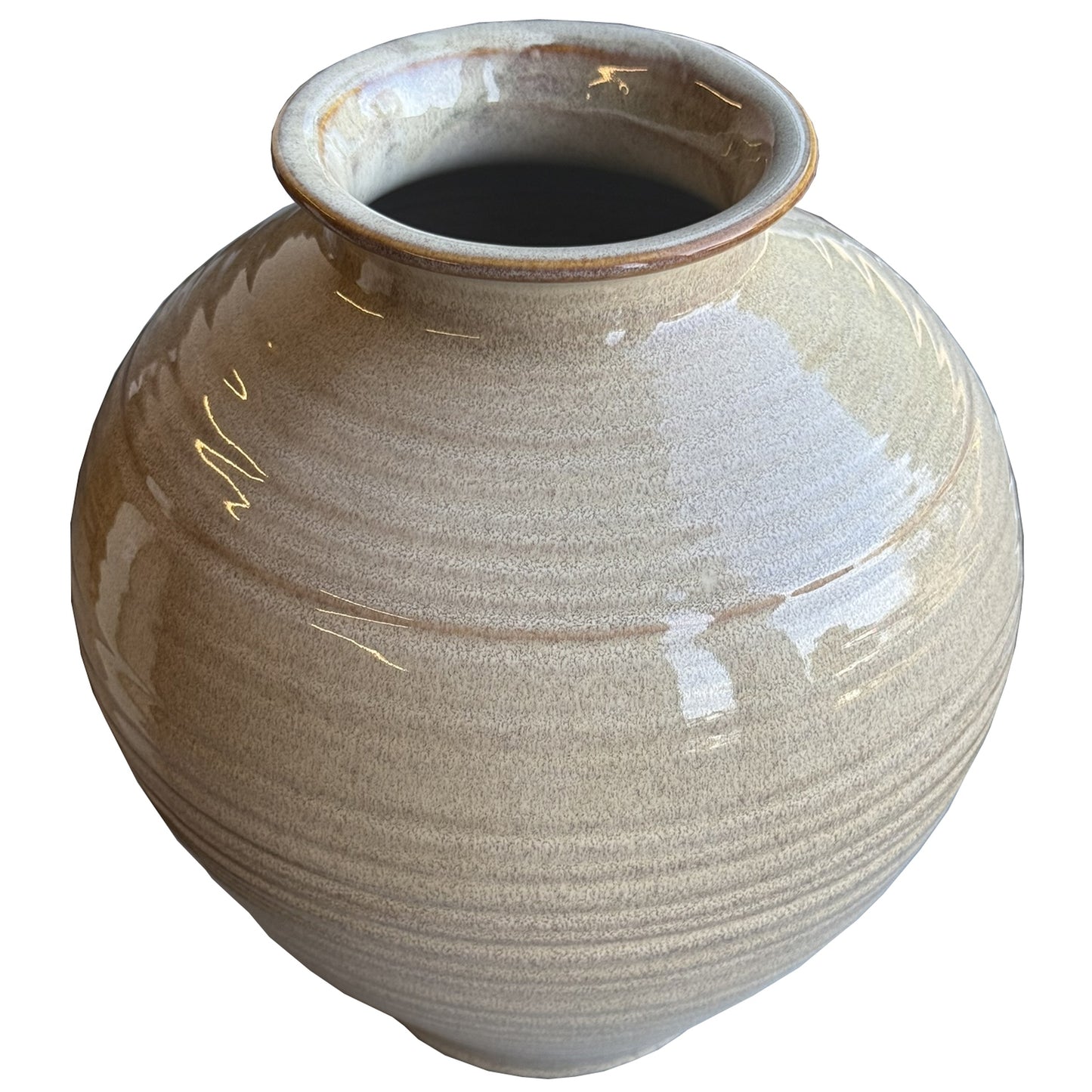 Brindled Bowl Vase