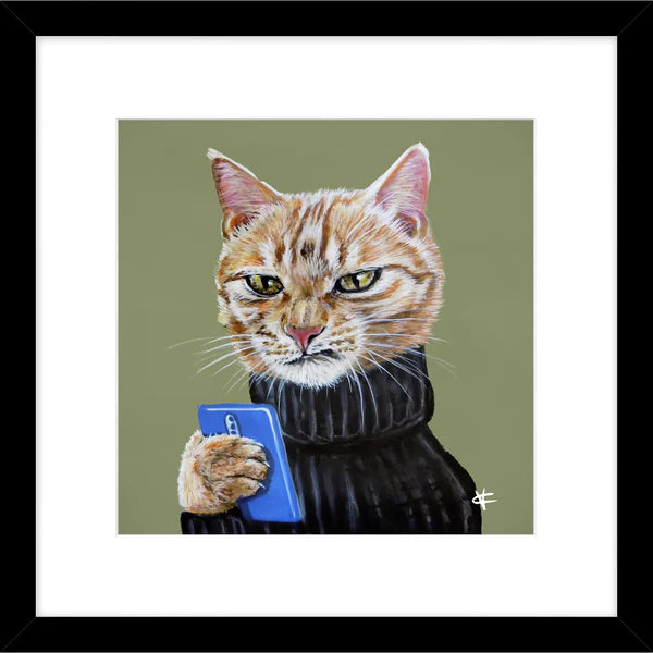 Time For An Update by Victoria Coleman Framed Picture