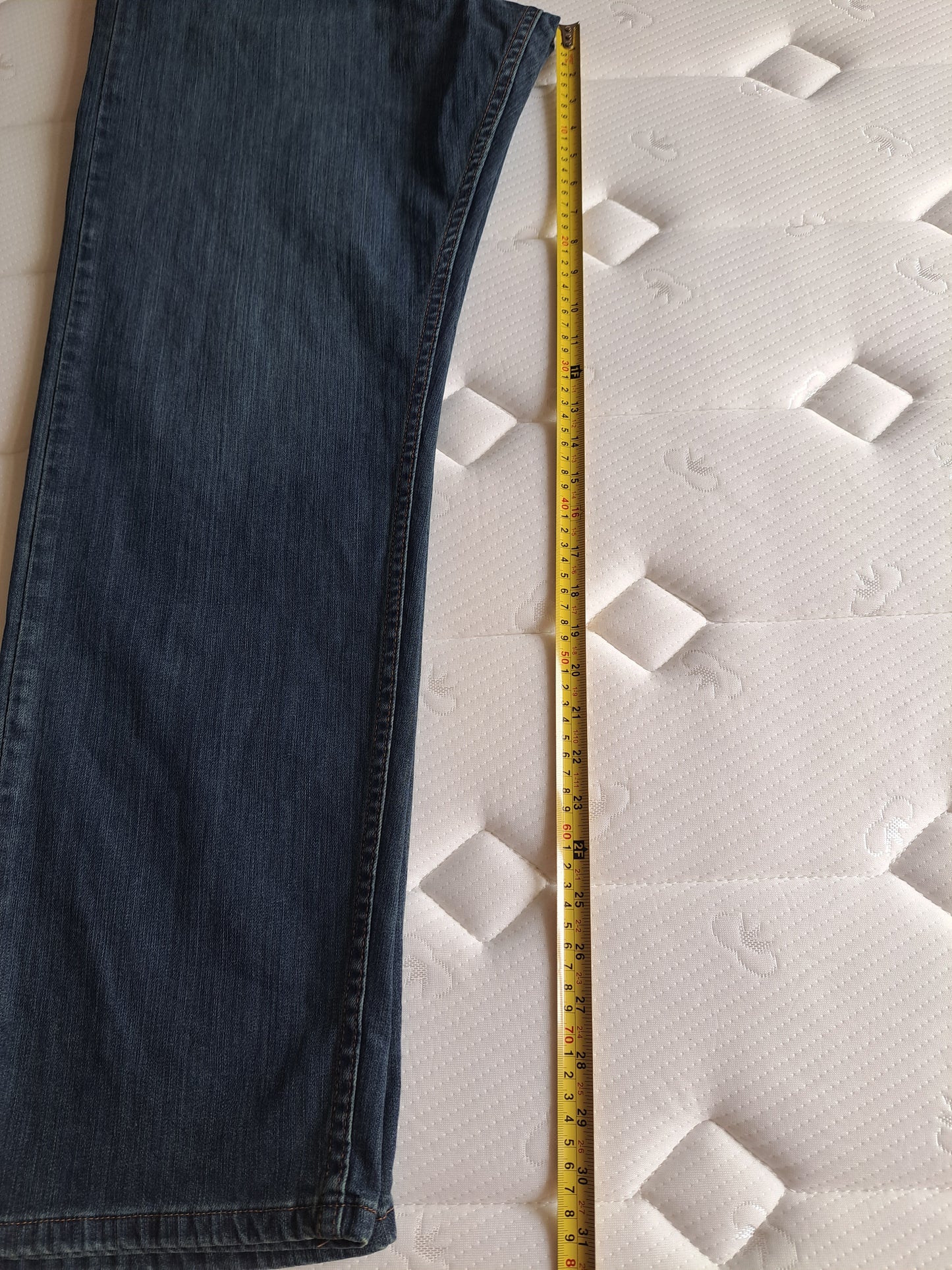 Wrangler Straight Leg Jeans Blue Denim W32 L32