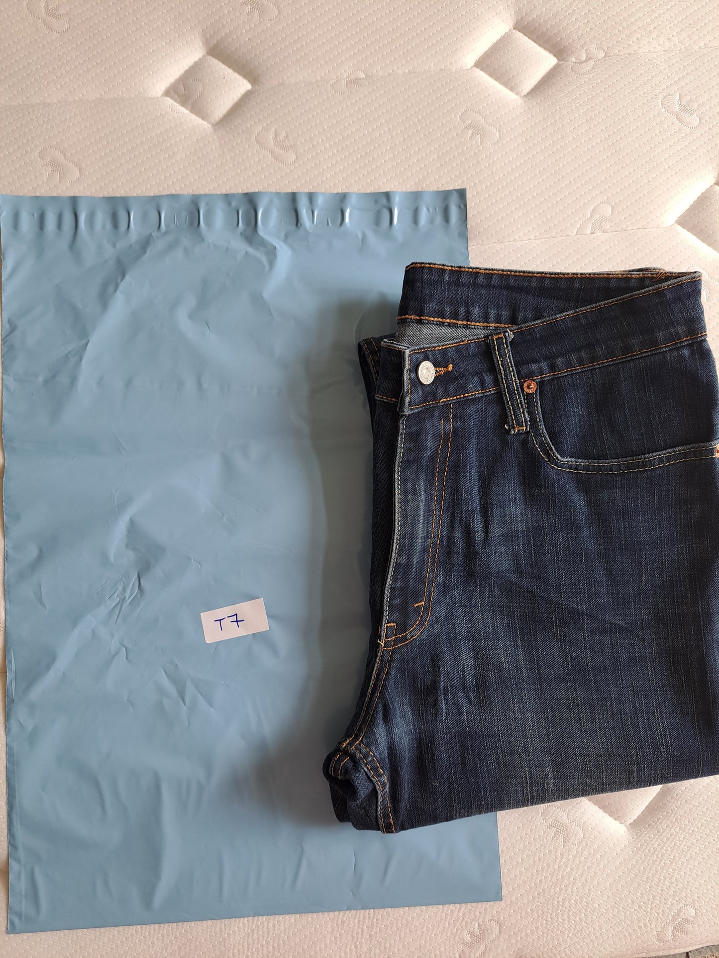 Walter Bless Vintage Style Dark Wash Straight Leg Jeans W34 L30