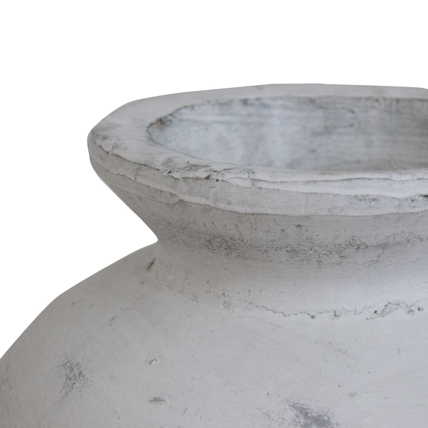 Antique White Vase