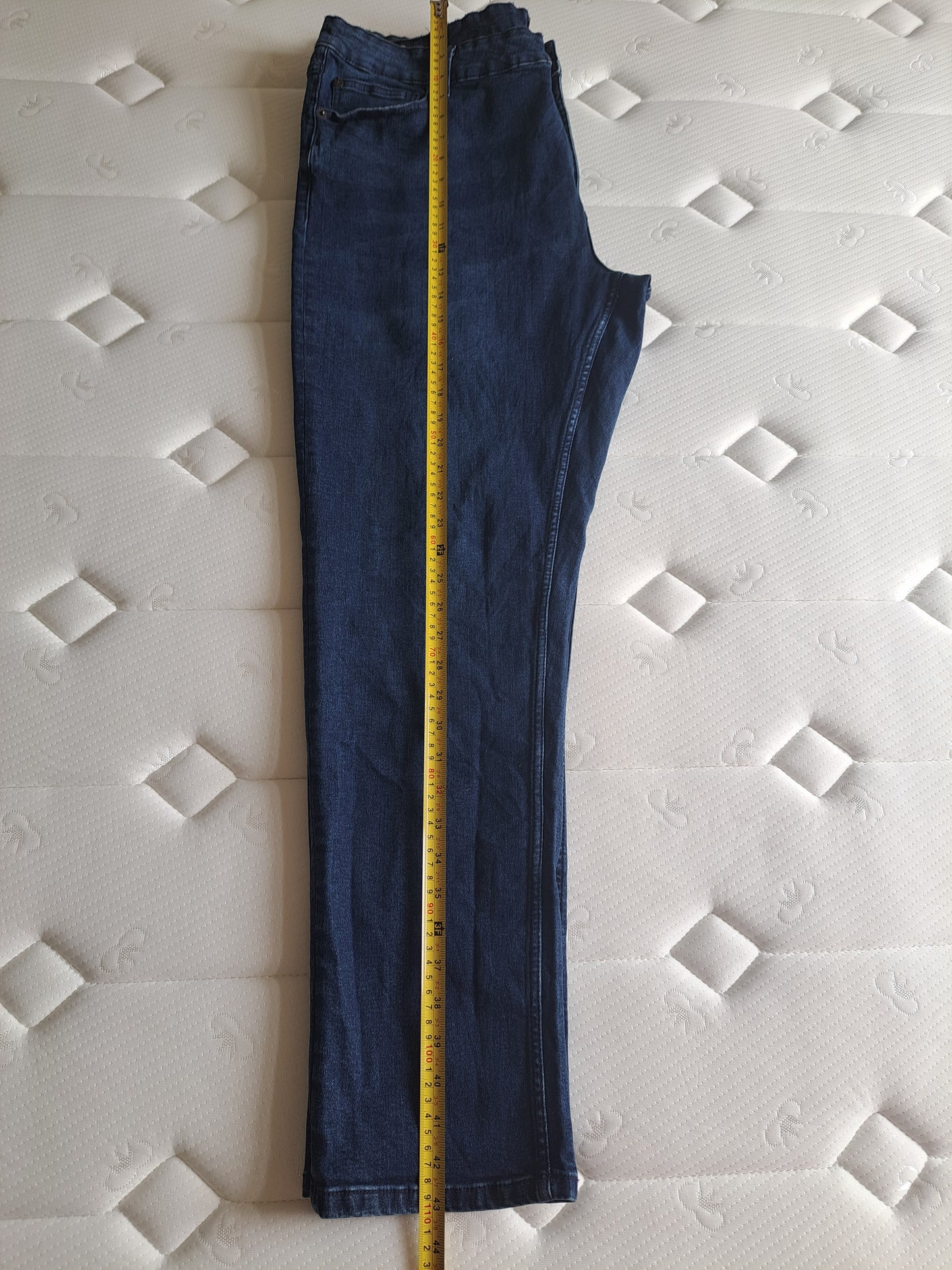 DKNY Duane Straight Fit Jeans Dark Blue Denim Stretch Jeans W40 L32
