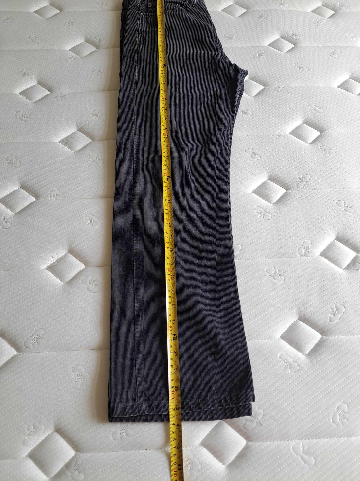 Tommy Hilfiger Corduroy Trousers Grey W32 L34