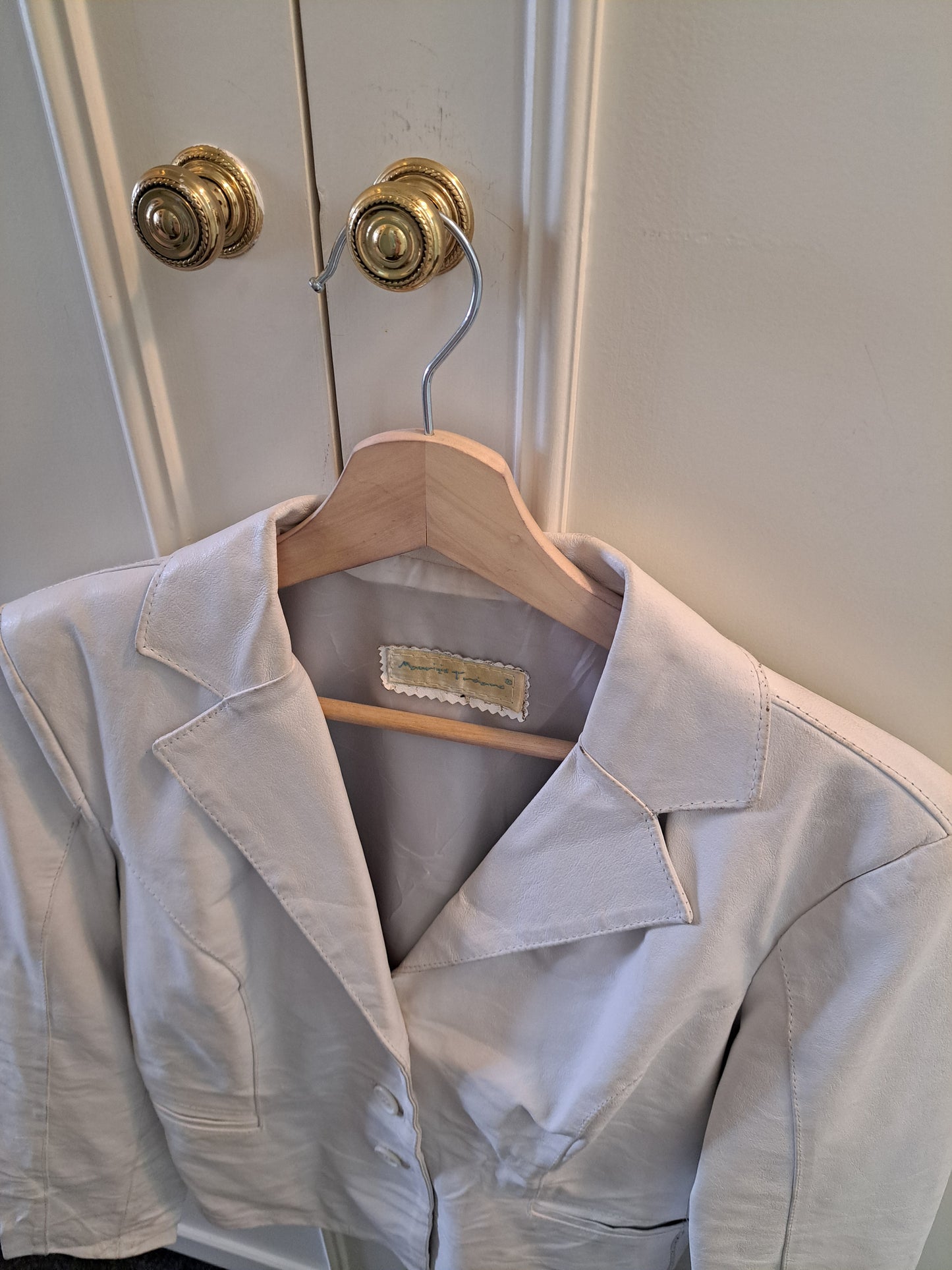 Vintage Style White Blazer Jacket UK 14 Tailored Smart Casual Formal Jacket