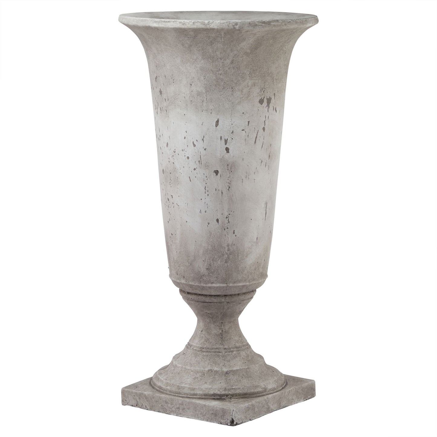 Matt Black Large Hammered Vase With Lid