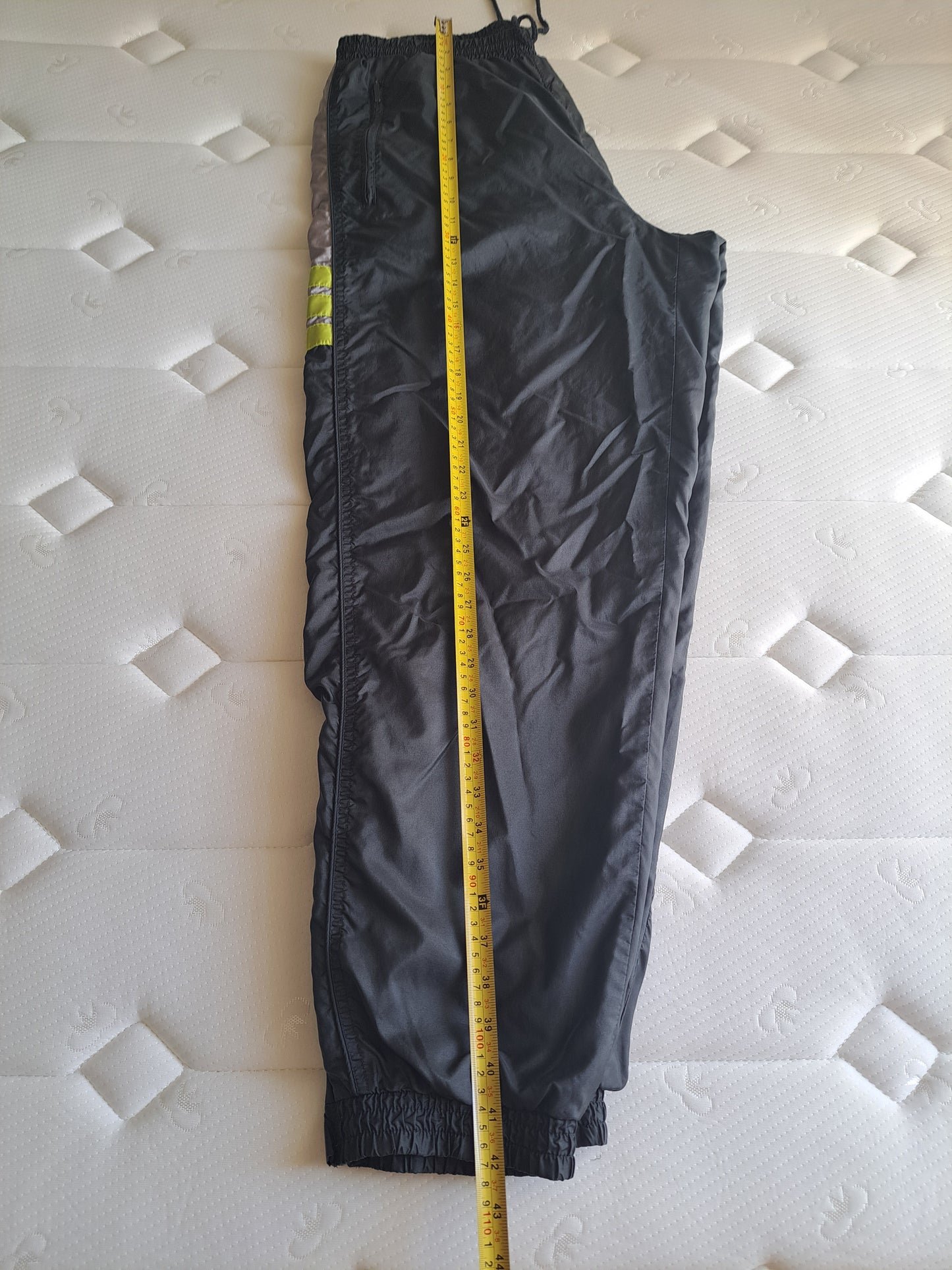 Adidas Grey Track Pants Windbreaker Joggers Size L
