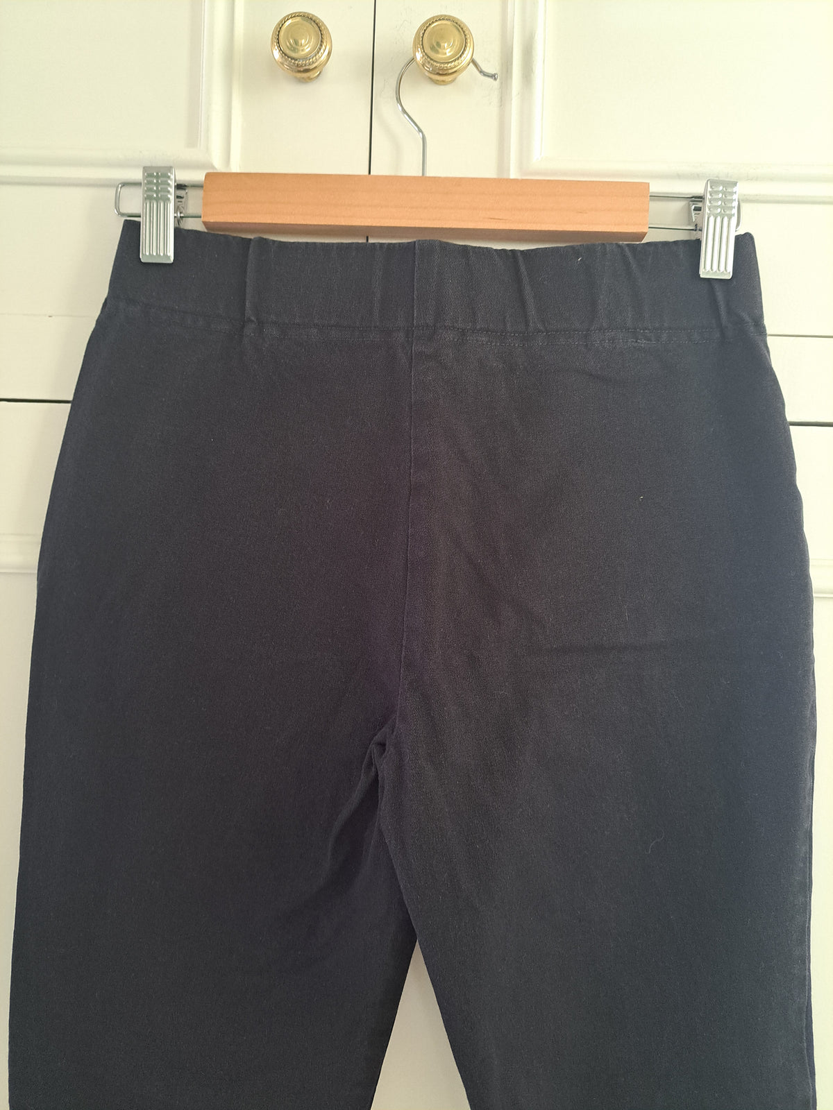 Hobbs London Black Tailored Trousers Women's UK 8 Smart Office Work Stretch
