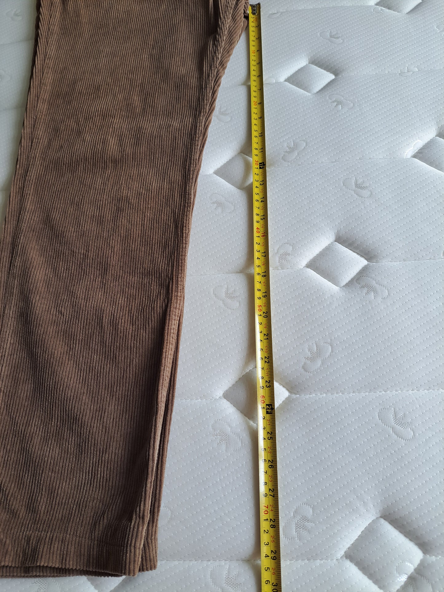 Carrera Beige Corduroy Trousers Straight Leg W40