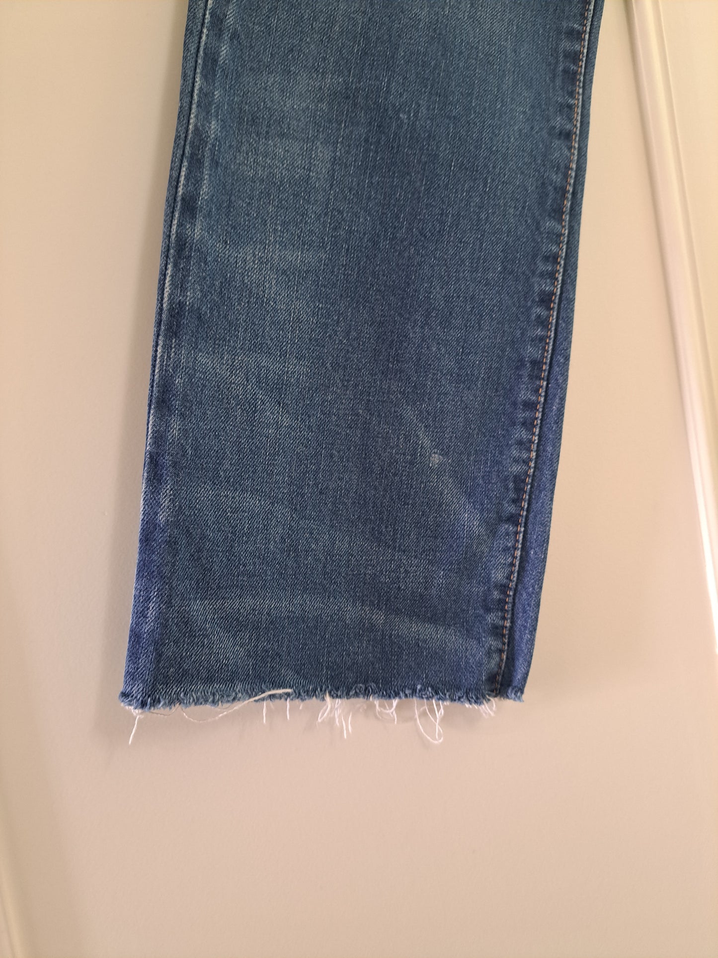 Polo Ralph Lauren Straight Leg Distressed Blue Denim Jeans W34 L32