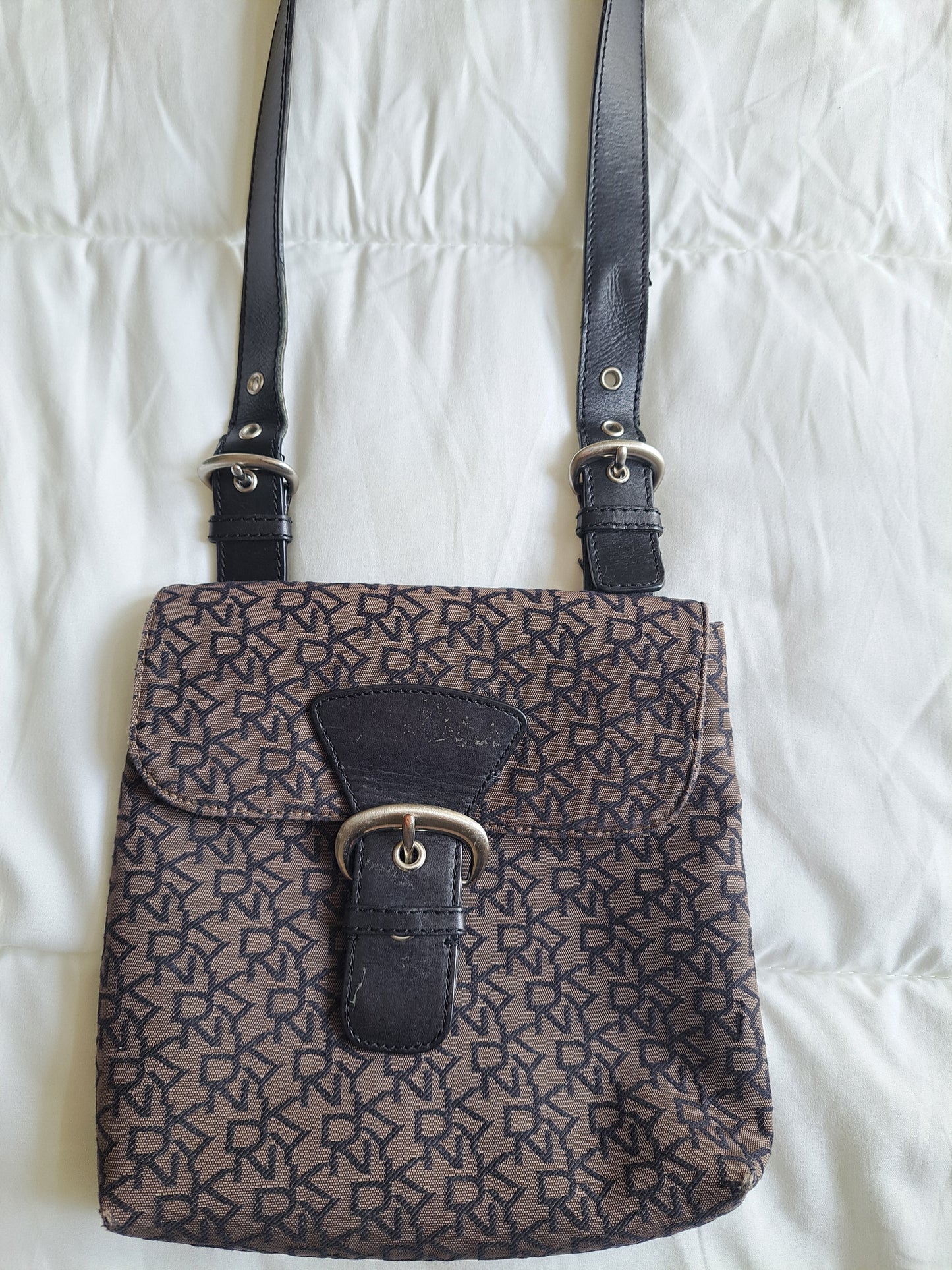 Monogram Crossbody Bag Brown Shoulder Bag