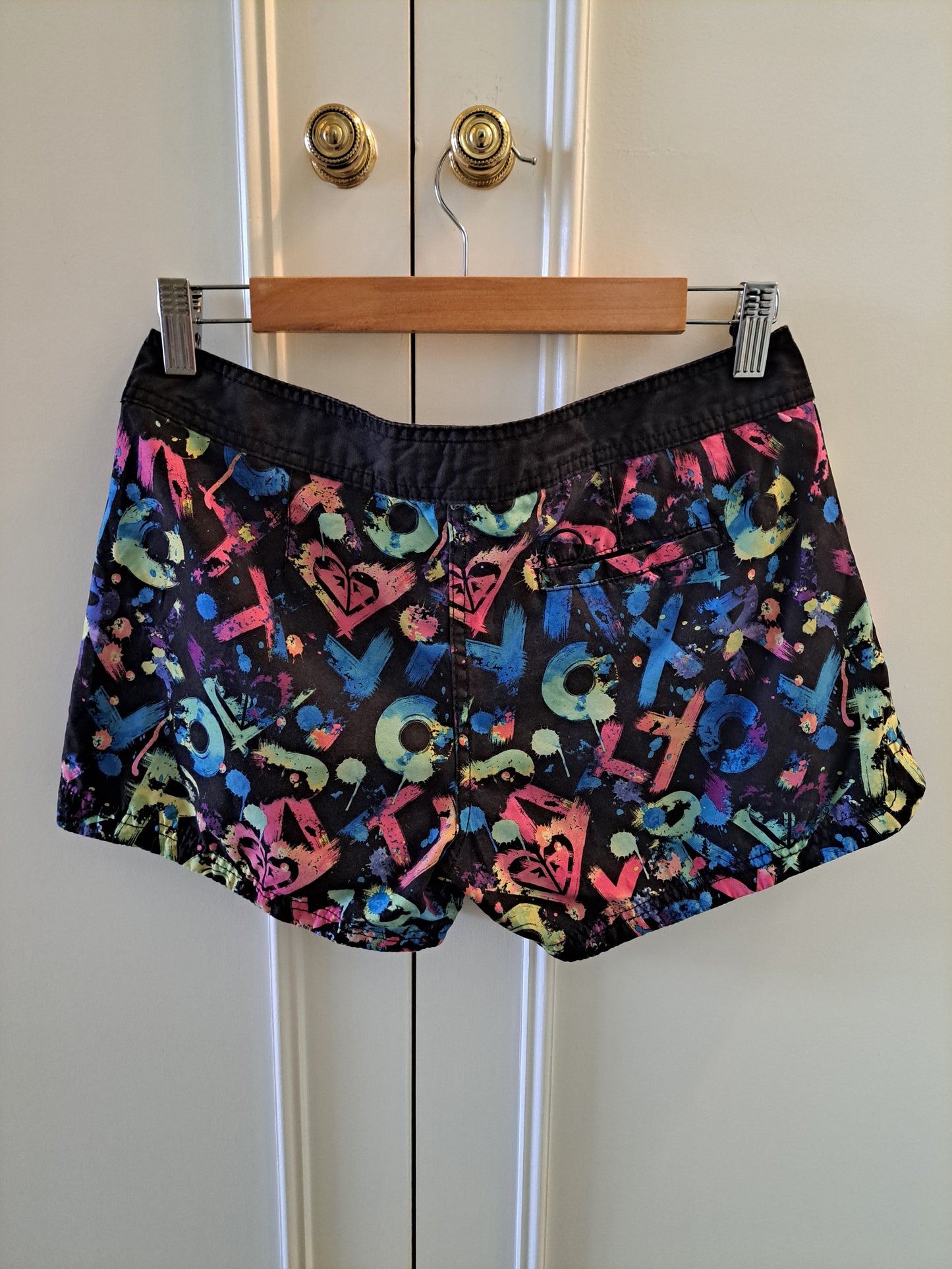 Roxy Multicolour Board Shorts Size M Surf Shorts Beach Festival Y2K Shorts