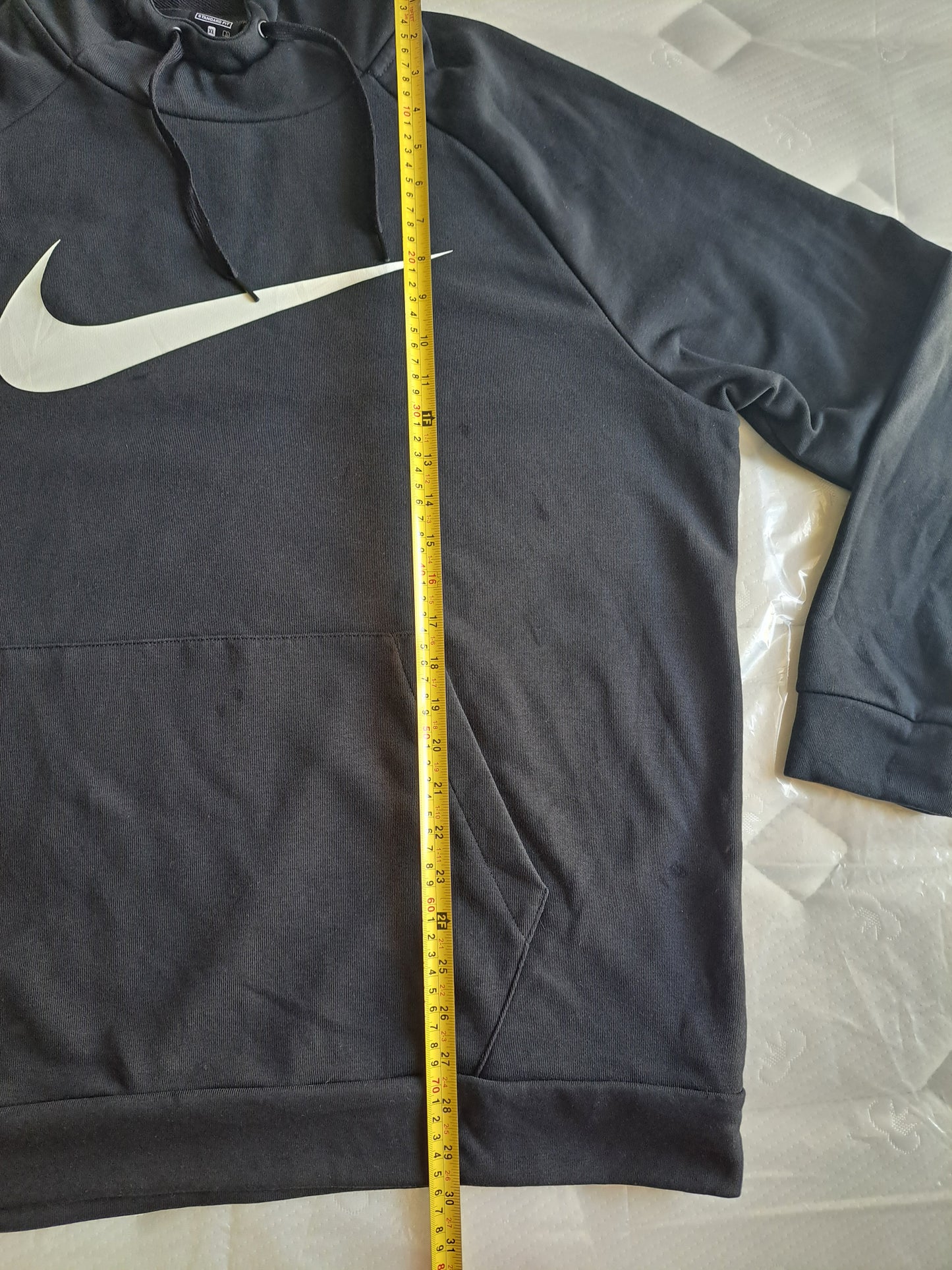 Nike Dri-FIT Black Hoodie XL Sports Gym Training Streetwear Unisex Sweatshirt