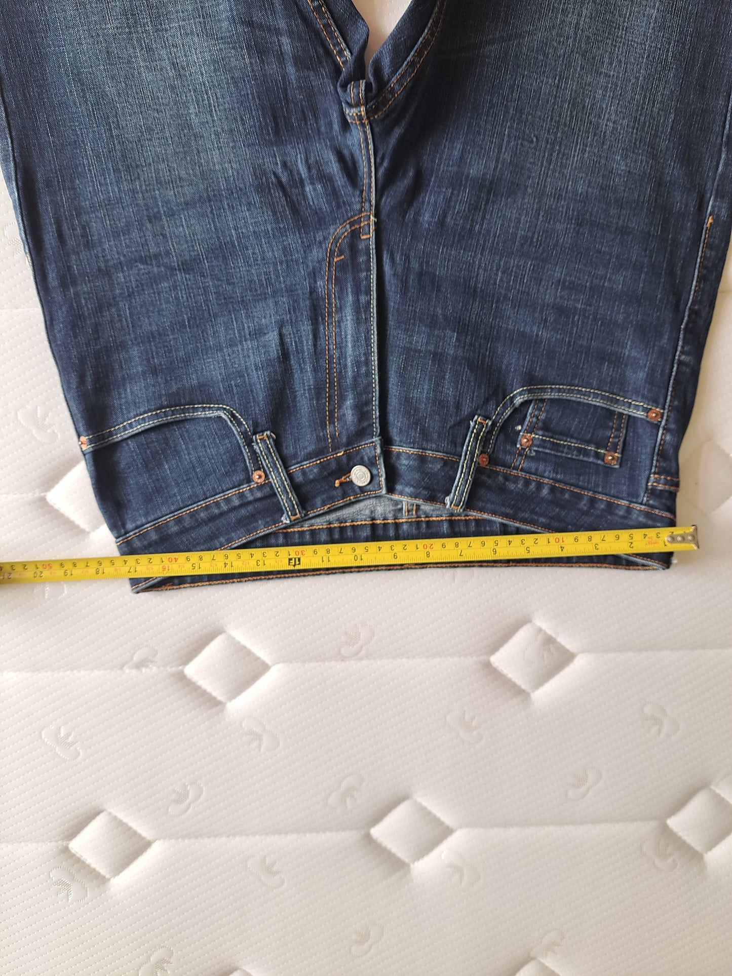 Walter Bless Vintage Style Dark Wash Straight Leg Jeans W34 L30
