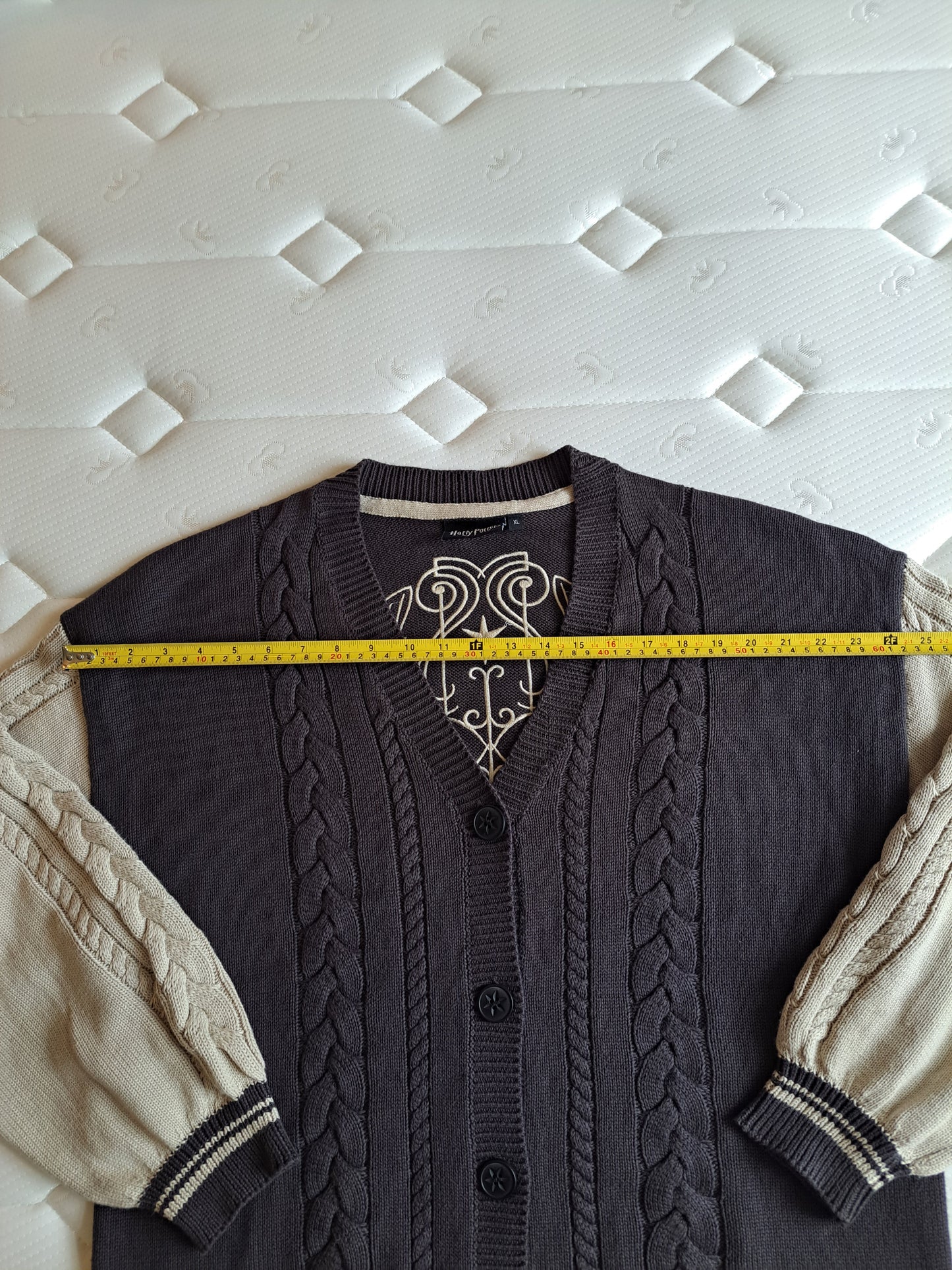Harry Potter Cardigan XL Knit Button Up Wizarding World EMP Oversized