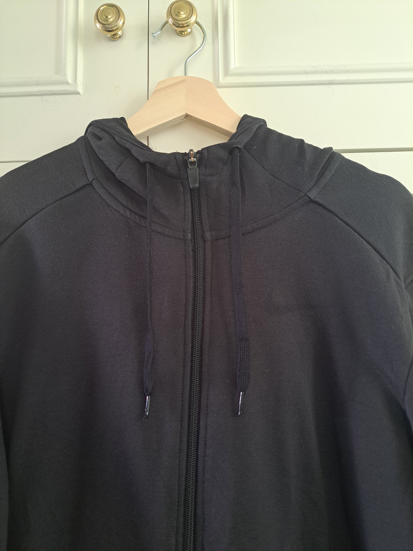 Nike Dri-FIT Black Zip Up Hoodie Sports Gym Training Athleisure Jacket Unisex