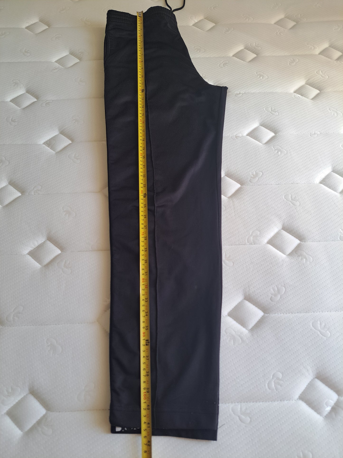 Kappa Black Track Pants Side Tape Joggers Y2K Sportswear Streetwear