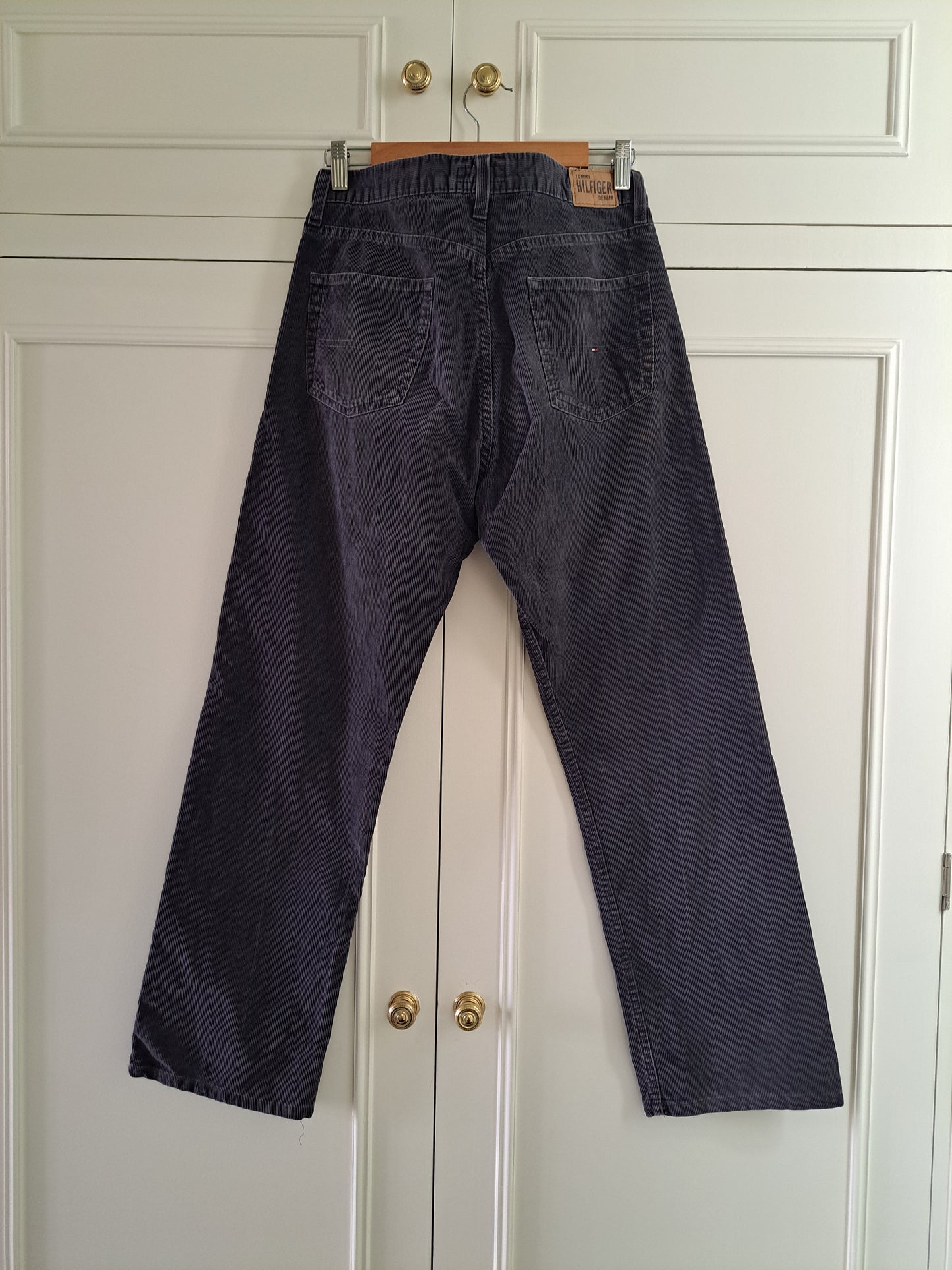 Tommy Hilfiger Corduroy Trousers Grey W32 L34