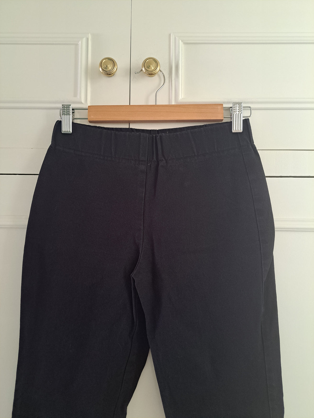 Hobbs London Black Tailored Trousers Women's UK 8 Smart Office Work Stretch