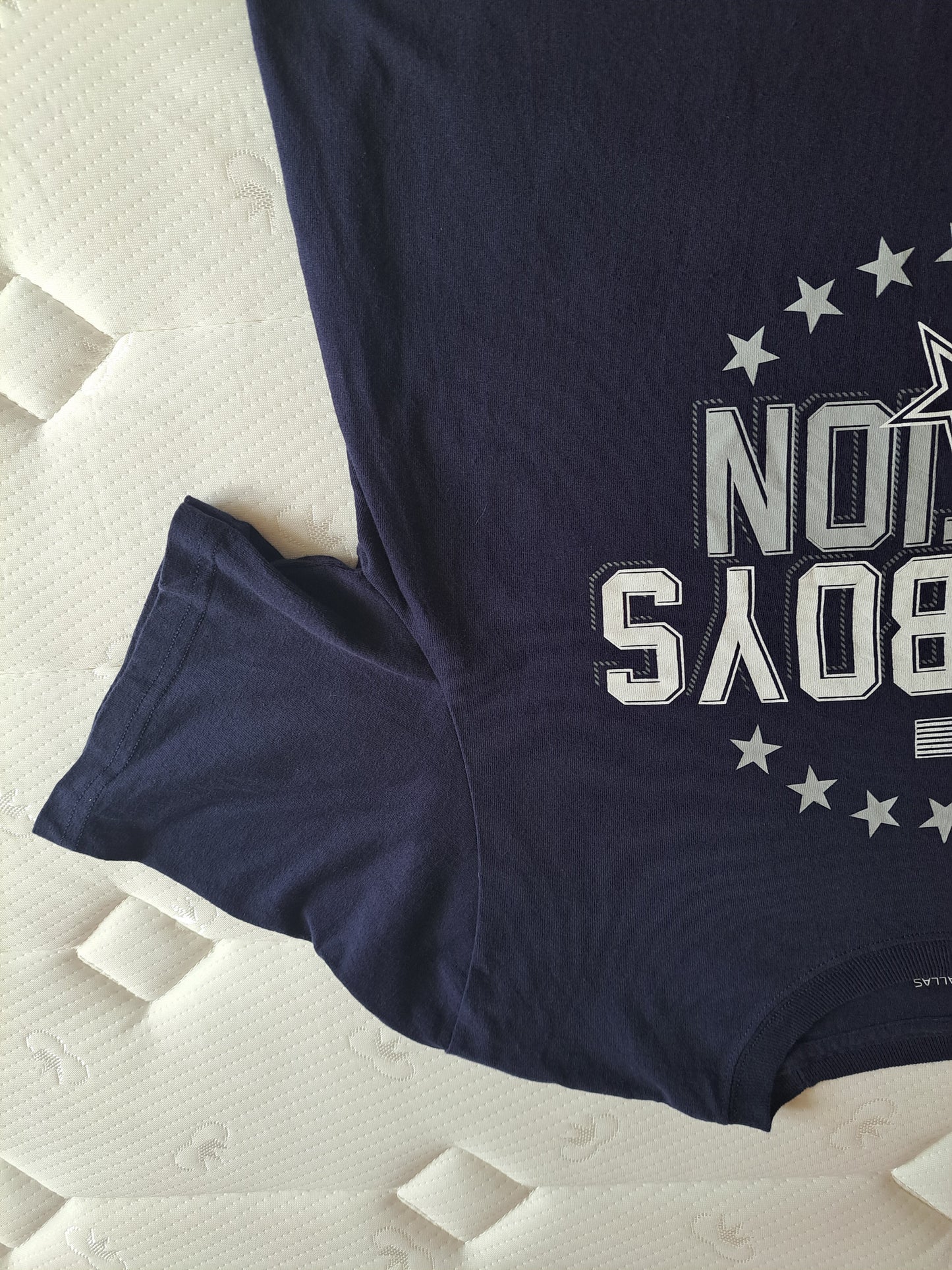 Dallas Cowboys Nation NFL T Shirt Navy Blue Cotton Tee Size M