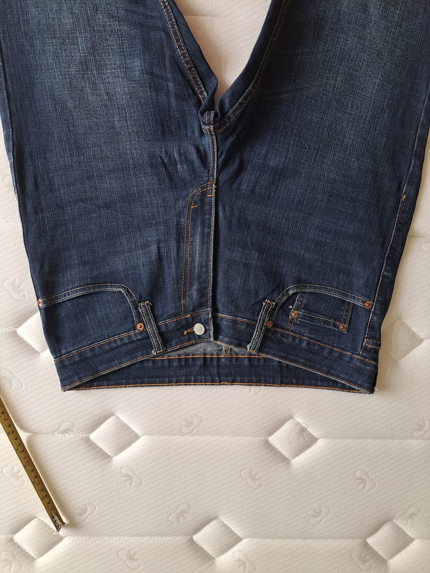 Walter Bless Vintage Style Dark Wash Straight Leg Jeans W34 L30