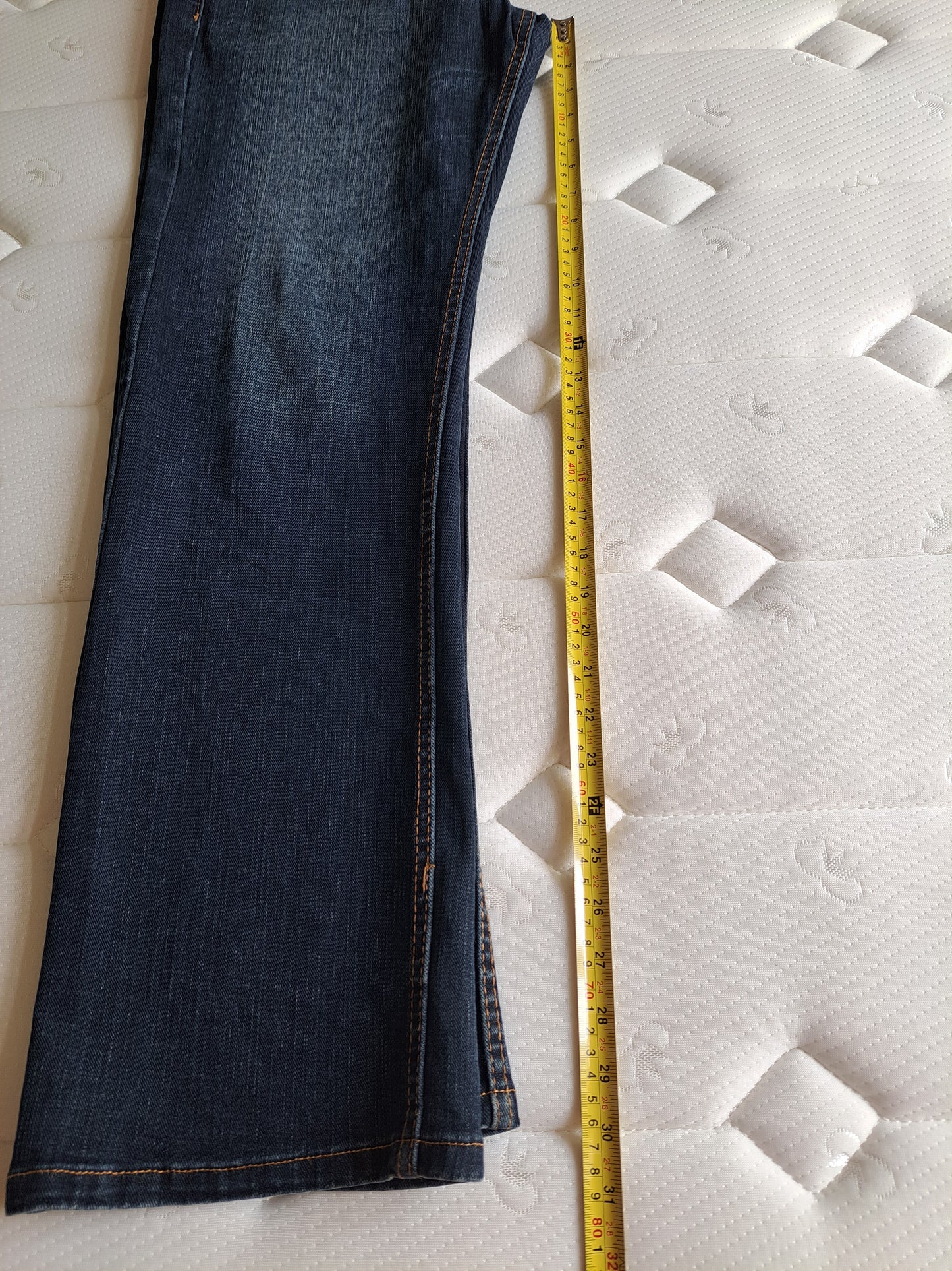 Walter Bless Vintage Style Dark Wash Straight Leg Jeans W34 L30