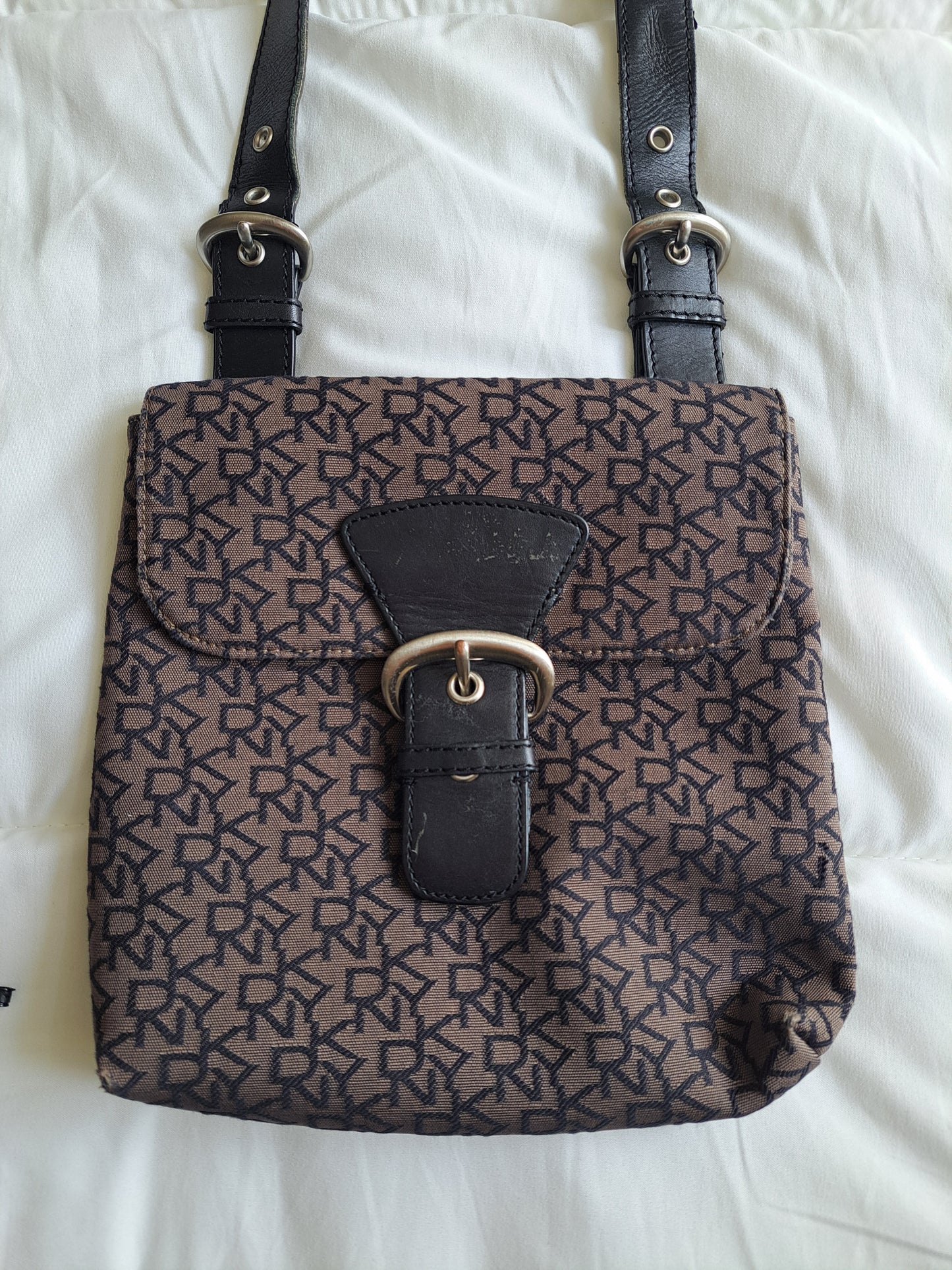 Monogram Crossbody Bag Brown Shoulder Bag