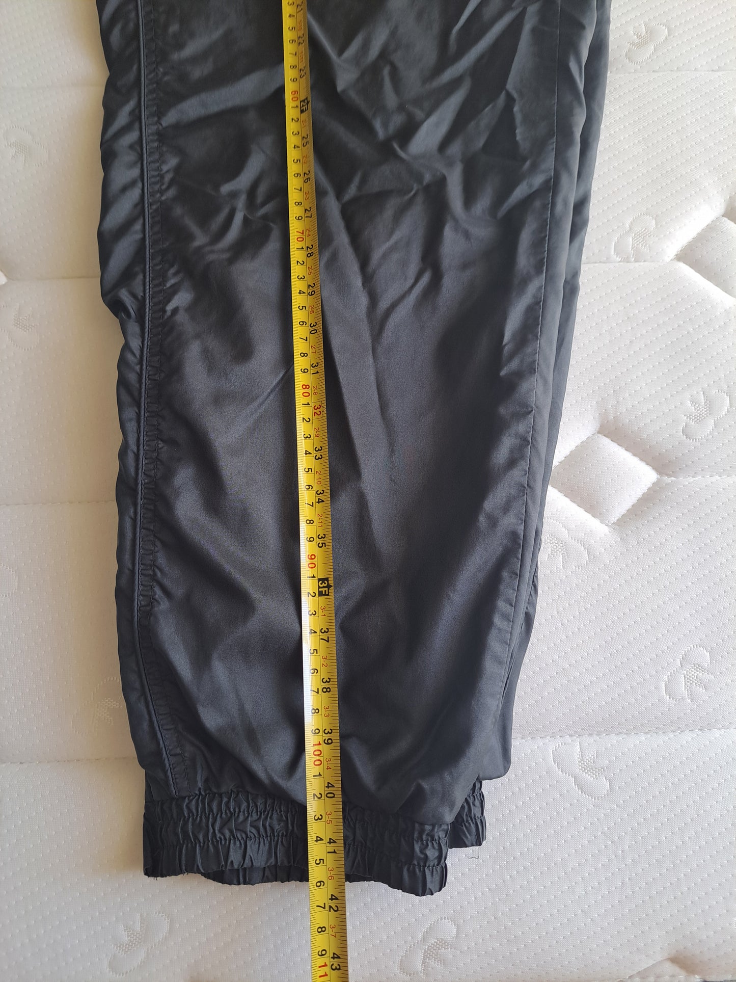 Adidas Grey Track Pants Windbreaker Joggers Size L